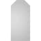 Ekena Millwork Octagonal Top Surface Mount PVC Gable Vent w/ 2"W x 2"P Brickmould Sill Frame, 18"W x 38"H GVPOT18X3803SN - alternate 5